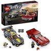 LEGO Speed Champions Chevrolet Corvette C8.R Race Car and 1968 Chevrolet Corvette 76903 Building Kit; New 2021 (512 Pieces), Multicolor, One Size (6332471)