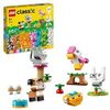 LEGO Classic Animali Domestici Creativi, Giocattolo per Bambini e Bambine da 5 Anni in su con Mattoncini per Costruire Cane, Gatto, Coniglio, Criceto e Uccello, Regalo per Amanti degli Animali 11034