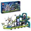 LEGO City Achterbahn mit Roboter-Mech, Spielzeug-Vergnügungspark, Spielset für Jungen und Mädchen ab 8 Jahren, Geschenk für kreative Kinder 60421