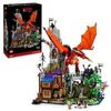 LEGO Ideas Dungeons & Dragons: Die Sage vom Roten Drachen, Bauset für Erwachsene, Dungeons and Dragons Geschenkideen für Fans, Fantasy-Bauset, kreative Aktivität 21348