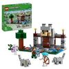 LEGO Minecraft Die Wolfsfestung, Action-Spielset mit Skeletten und Festung zum Erkunden, Geschenk für Gamer, Jungen und Mädchen ab 8 Jahren, Bauspielzeug für Actionabenteuer 21261