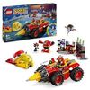 LEGO Sonic The Hedgehog Super Sonic vs. Egg Drillster, Abenteuer-Spielset zum Videospiel, Geschenk für Kinder, Set mit Shadow und Dr. Eggman für Jungen und Mädchen ab 8 Jahren 76999