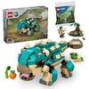 Lego Jurassic World Baby Bumpy: dinosaurio de juguete Ankylosaurus (76962) con bolsa de polietileno, explorador de la selva (30665), dinosaurio Lego a partir de 7 años, nueva aventura de dinosaurio