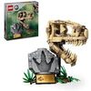 LEGO Jurassic World Dinosaur Fossils: T. rex Skull Toy for 9 Plus Year Old Boys, Girls & Kids, 3D Skeleton Model Kit with Opening Jaw and Display Stand, makes a Cool Dino Decoration, Gift Idea 76964