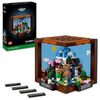 LEGO Minecraft The Crafting Table Model Kit for Adults to Build, Biome Set with 8 Characters Including Steve, Alex and Mobs, 15-Year Anniversary Gamer Gift for Men, Women, Him or Her 21265