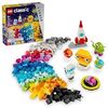 LEGO Classic Creative Space Planets Building Toys Set - Space Toys for Kids, Boys & Girls, Ages 5+ - Includes Alien, Rocket Ship, & Glow in The Dark Bricks - Birthday Gift Idea - 11037