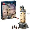 LEGO Harry Potter Hogwarts Castle Owlery, giocattolo fantasy del mondo magico per ragazze e ragazzi, castello di Harry Potter con 3 personaggi, idea regalo di compleanno per bambini dagli 8 anni in