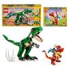 LEGO Creator 3-in-1-Paket mit mächtigen Dinosauriern und rotem Drachen, Geschenke für Jungen, Mädchen und Kinder ab 6 Jahren, 31145 + 31058