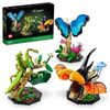 LEGO Ideas The Insect Collection, Fun Gift for Nature Lovers, with Life-Size Blue Morpho Butterfly, Hercules Beetle and Chinese Mantis Display Models, Insect Building Set, Nature Décor (6452127)