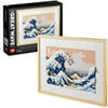 Lego Art - Hokusai - La Grande Onda - Lego 31208 stile Quadri Giapponesi Anni 18