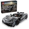 LEGO Technic Koenigsegg Jesko Absolut Grey Hypercar, set di giocattoli per la costruzione di auto sportive per ragazzi e ragazze 42173