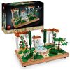 LEGO Icons Il Giardino della Fontana, Kit di Modellismo per Adulti da Costruire, Modellino da Esposizione con Fiori e Piante, Decorazione Casa, Idea Regalo per Donna, Uomo da Collezione 10359