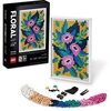 LEGO 31207 Art Floral Art Ensemble de décoration Murale 3 en 1 Fleurs Kit d