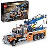 LEGO Technic 42128 - Juego de construcción de camión de remolque resistente con grúa de juguete, serie de ingeniería para niños