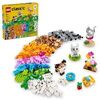 LEGO Classic Creative Pets, Building Brick Animals Toy, Kids Build a Dog, Cat, Rabbit, Hamster and Bird, Gift for Animal-Loving Boys and Girls Aged 5 and Up, Great Build Together Toy, 11034