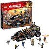 LEGO®-NINJAGO® Le véhicule de combat Dieselnaut Jeu pour Enfant 9 Ans et Plus, Briques de Construction Garçon et Fille, 1179 Pièces 70654