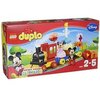 LEGO 10597 DUPLO Disney Mickey Mouse Mickey and Minnie Birthday Parade, Large Bricks Building Set with Buildable Cake, Train and Number Blocks, Preschool Education Toys for Kids Age 2-5