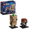 LEGO 41626 BrickHeadz - Juguetes de Groot y Rocket de Los Vengadores
