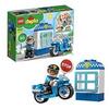 LEGO 10900 DUPLO Polizeimotorrad, Polizei Spielzeug ab 2 Jahre mit Motorrad und Polizistenfigur, Bausteine für Kleinkinder