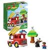 LEGO 10901 DUPLO Feuerwehrauto, Feuerwehr Spielzeug für Kleinkinder im Alter von 2 - 5 Jahren mit Licht & Geräuschen