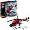LEGO 42092 Technic Rescue Helicopter, 2 in 1 Concept Toy Plane, Model Building Set for 8+ Years Old Boys and Girls
