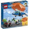 LEGO 60208 City Polizei Flucht mit dem Fallschirm, Bausatz mit Flugzeug, Auto und Motorrad, Bausets für Kinder