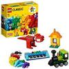 LEGO 11001 Classic Bricks and Ideas Construction Toy with Colourful Pieces inc Eyes, and Wheels, to Build Animals, Vehicles and More, Building Toys for Kids