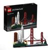 LEGO 21043 Architecture San Francisco Model Building kit with Golden Gate Bridge and Alcatraz Island, Skyline Collection, Construction Collectible Gift Idea