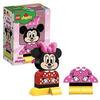LEGO Duplo Disney La Mia Prima Minnie, Set con 2 Costumi Minnie Mouse Costruibili, Giocattoli Prescolari per Bambini dai 2 Anni in su, 10897