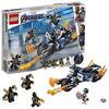 LEGO Super Heroes Marvel Avengers Captain America: Attacco degli Outrider, Moto Giocattolo, Playset, 76123