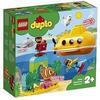 LEGO 10910 DUPLO Town U-Boot-Abenteuer, Badespielzeug das Luftblasen Macht, Bauset für Kinder im Alter von 2 Jahren