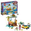 LEGO 41376 Friends Turtles Rescue Mission Boat Playset with Olivia Mini Doll, Zobo the Robot and 4 Baby Turtles