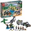LEGO Jurassic World Faccia a Faccia con Il Baryonyx: Caccia al Tesoro, Playset con Dinosauri e Fuoristrada Buggy Giocattolo, 75935