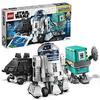 LEGO Star Wars Comandante Droide BOOST, 3 Giocattoli Robot in 1, comprende R2-D2, Robot Interattivi Programmabili Controllati via App, Set di Codifica per Bambini, 75253