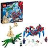 LEGO Super Heroes Marvel Crawler di Spider-Man con Gambe Mobili, Veicoli da Battaglia, Giocattoli per Bambini, 76114