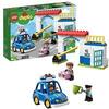 LEGO 10902 DUPLO Town Comisaría de Policía, Juguete de Construcción, Actividades Creativas para Niños y Niñas a partir de 2 años