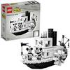 LEGO 21317 Ideas Disney Steamboat Willie Vintage Sammlermodell, Ab 10 Jahren