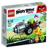 LEGO Angry Birds - Fuga en el Coche de los Cerdos, Juego de construcción (75821)