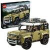 LEGO 42110 Technic Land Rover Defender Off Road 4x4 Car, Exclusive Model Advanced Building Kit, Collectable Toys Set