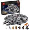 LEGO 75257 Star Wars Millennium Falcon Raumschiff Bauset mit Finn, Chewbacca, Lando Calrissian, Boolio, C-3PO, R2-D2 und D-O, Der Aufstieg Skywalkers, Kollektion