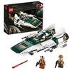 LEGO 75248 Star Wars Resistance A-Wing Starfighter Battle Starship Building Set, The Rise of Skywalker Movie Collection