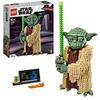 LEGO 75255 Star Wars Yoda, Ensemble de Construction, Modèle à Collectionner avec Présentoir, Collection L