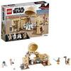 LEGO 75270 Star Wars La cabane d’Obi-Wan, Premier Set Star Wars pour Les Plus de 7 Ans avec Les héros Obi-Wan Kenobi, Luke Skywalker, R2-D2