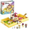 LEGO 43177 Disney Princess Belles Märchenbuch, Set aus Die Schöne und das Biest mit Prinzessin Belle als Mini-Puppe, kleines Geschenk für Kinder