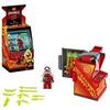 LEGO NINJAGO, Avatar Kai - Capsule Arcade, Set de jeu portatif, Jouets de collection Prime Empire Ninja pour enfants, 104 pièces, 71714