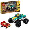 LEGO Creator 3 in 1 Monster Truck, Dragster e Muscle Car, Macchina Giocattolo, Giochi per Bambini di 7+ Anni, 31101