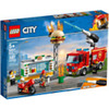 LEGO CITY POMPIERI VIGILI DEL FUOCO FIAMME AL BURGER BAR - LEGO 60214