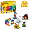LEGO 11008 Classic Bricks and Houses Building Toy for Boys and Girls Age 4 plus, Set with 6 Easy-to-Build Models; Castle, Lighthouse, Windmill