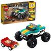 LEGO 31101 Creator 3in1 Monster Truck Demolition Car Toy - Muscle Car - Dragster Building Set, Vehicle Collection Series