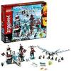 Lego 70678 NINJAGO Festung im ewigen EIS, Set mit Eisdrachen-Spielzeug, Meister des Spinjitzu Spielset
